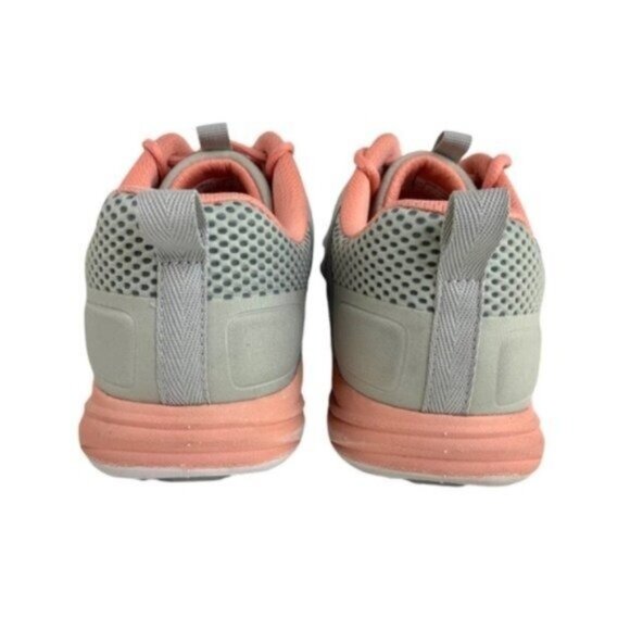 Vionic Jojo Ombré Pink Mint Green Lace Up Sneakers - Picture 6 of 8